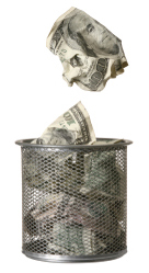 image of a trashcan